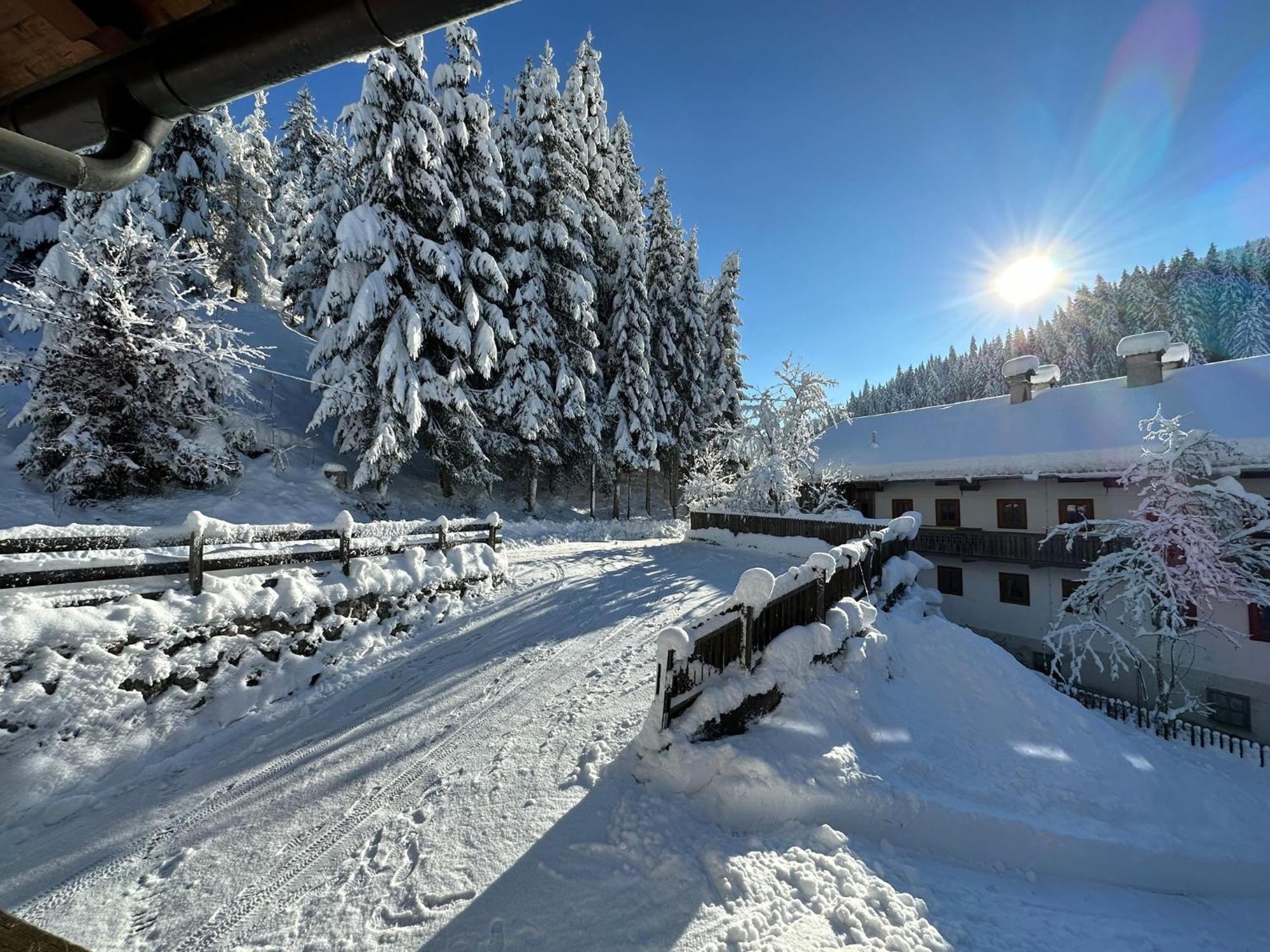 Appartamento Haus Luxer Auffach Esterno foto